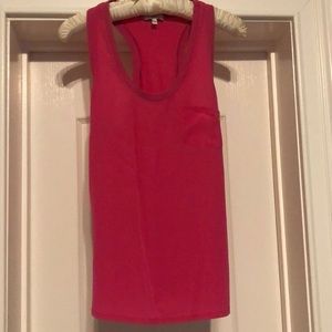 Joie Silk Racerback Pocket Tank